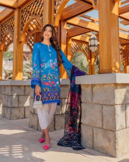 Faiza Saqlain - Silk Stitched - KEYA