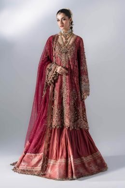 Mariab - 3 Piece Unstitched Embroidered Raw Silk Suit - 5